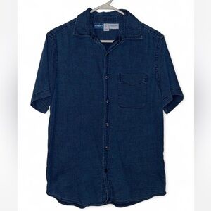 Old Navy Blue Denim Button Everyday shirt Regular Fit Size S